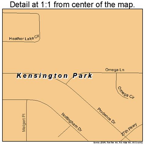 Kensington Park Florida Street Map 1236200