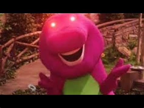 Barney theme song backwards with lyrics - YouTube