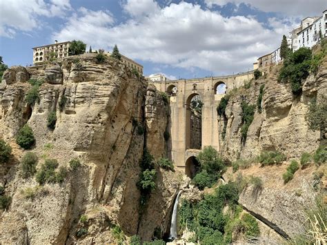 This ancient bridge - Ronda, Spain : r/mildlyinteresting