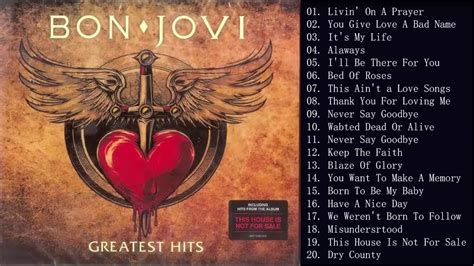 Bon Jovi Greatest Hits Full Album (Grandes Exitos De Coleccion) Rock 2020 -Bon Jovi Sus Mejores ...