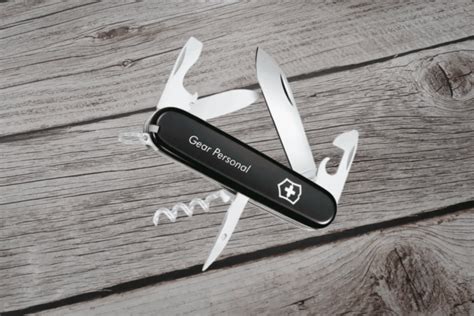 Can You Engrave On A Swiss Army Knife? | GEARPERSONAL