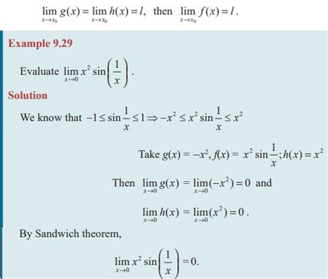 Sandwich Theorem - Definition, Solved Example Problems | Mathematics