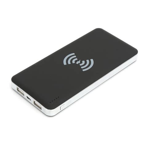 Omega wireless charger + power bank OUWCL3, black - Wireless chargers ...