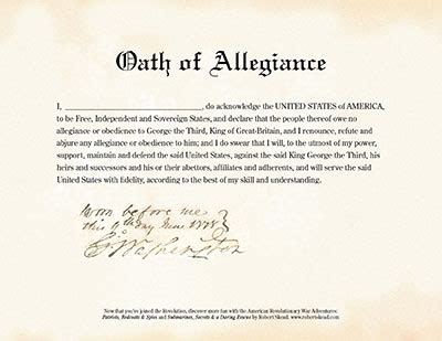 Oath of Allegiance | Robert J. Skead