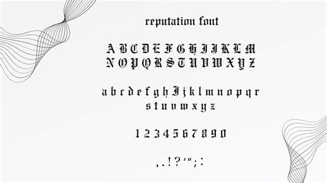 Reputation Font SVG and PN'G Taylor Swift Eras Tour - Etsy