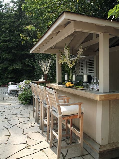 Wood Outdoor Bar Ideas, Pictures, Remodel and Decor