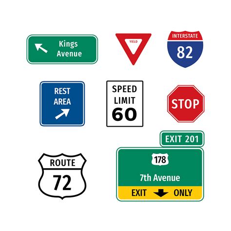 Highway Sign Vector 164785 Vector Art at Vecteezy