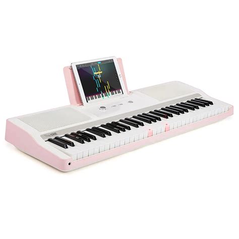 The ONE Light 61 keys Pink Digital Piano Electronic Keyboard ...