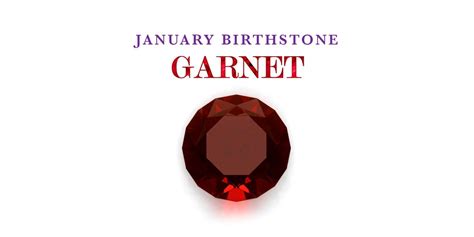 Garnet Birthstone Jewellery | Goldmark NZ