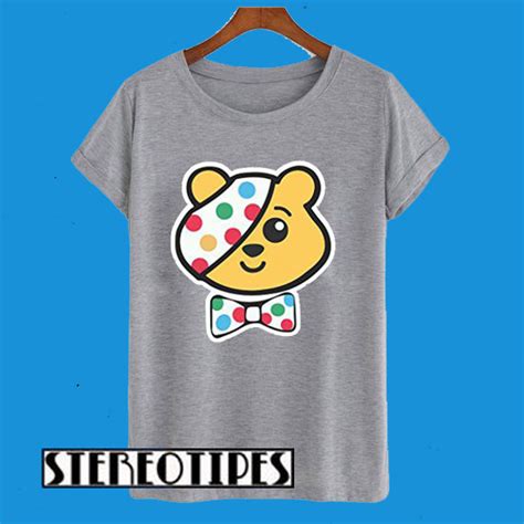 Super Hero Pudsey Bear T-Shirt - stereotipes