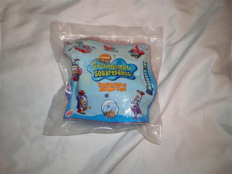 (7) 2001 Burger King SpongeBob Squarepants Kids Meals Toys | #1915359271