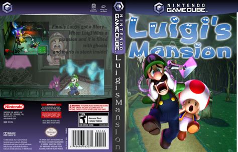 Luigis Mansion GameCube Box Art Cover by jdd1299