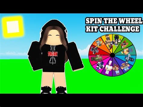 Spin The Wheel Kit Challenge (Roblox Bedwars) - YouTube