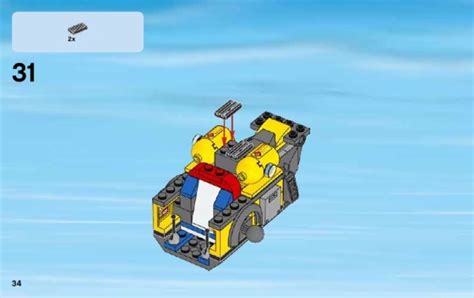 LEGO 60092 Deep Sea Submarine Instructions, City - Deep Sea Explorers