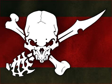 Evil Pirate Flag Wallpaper 07897 - Baltana