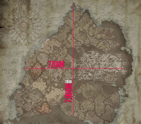 Diablo 4: How big is the Map Size? We calculated the World