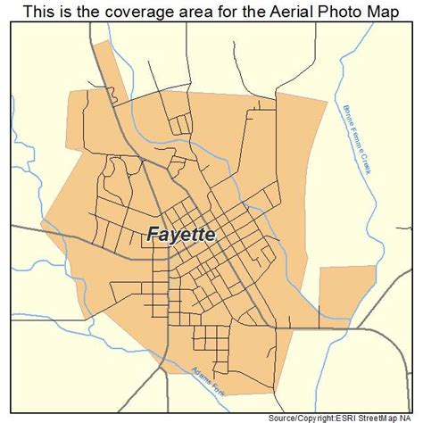 Aerial Photography Map of Fayette, MO Missouri