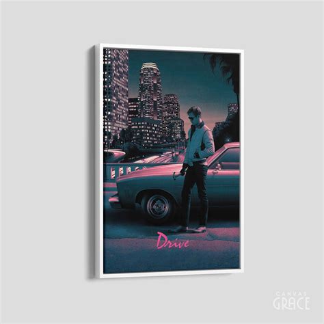 Drive Movie Poster Best Movies Vintage Retro Art Retro - Etsy