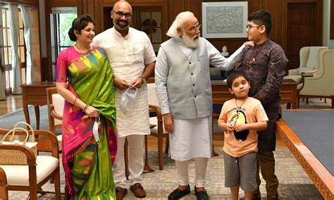 PM Narendra Modi greets MP Arvind on wedding anniversary