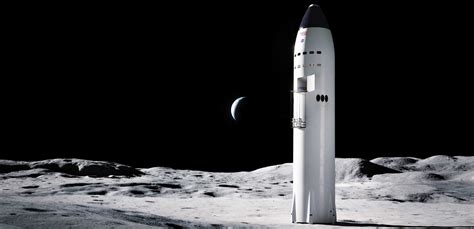 Lunar Starship Artemis (SpaceX) render 2 crop (c) - TESLARATI