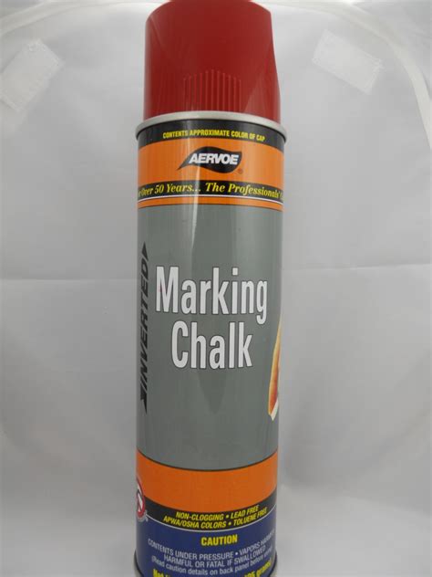 Aervoe Red Marking Chalk Spray - World Paint Supply