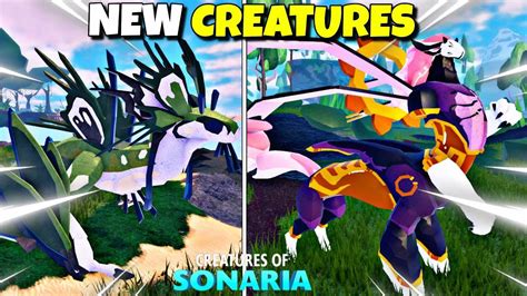 NEW CREATURES are INSANE! VERZA Showcase! | Creatures of Sonaria - YouTube