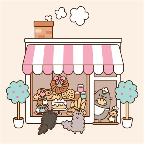 Chat Kawaii, Kawaii Cat, Cute Kawaii Drawings, Cute Animal Drawings, Gato Pusheen, Arte Copic ...