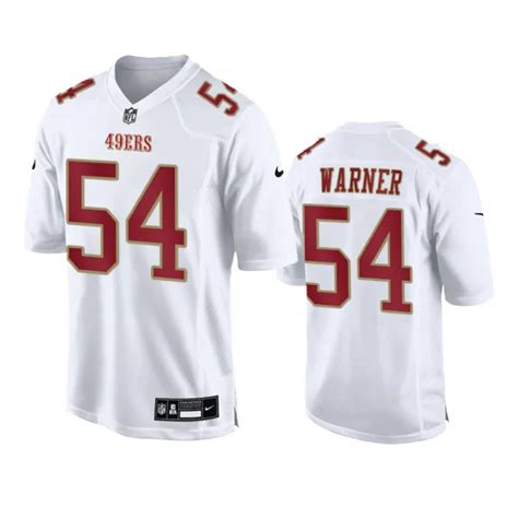 San Francisco 49ers Fred Warner Tundra White Fashion Game Jersey - MY ...