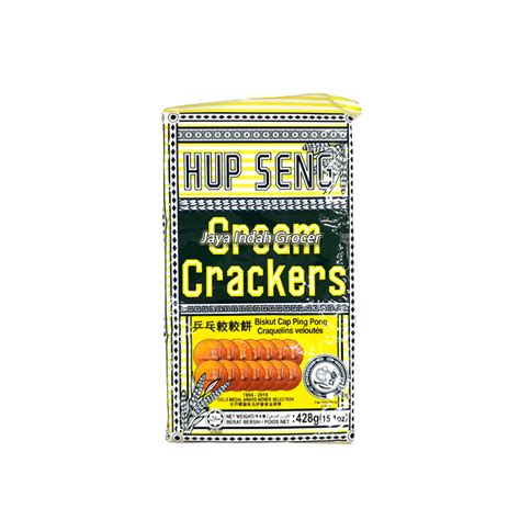 Hup Seng Cream Crackers 428g – Jaya Indah Grocer