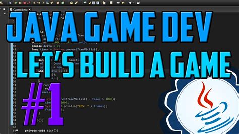 Java Programming: Let's Build a Game #1 - YouTube