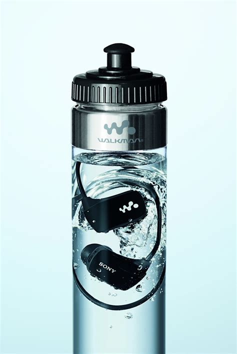 The Bottled Waterproof Walkman by Sony | Dieline - Design, Branding ...