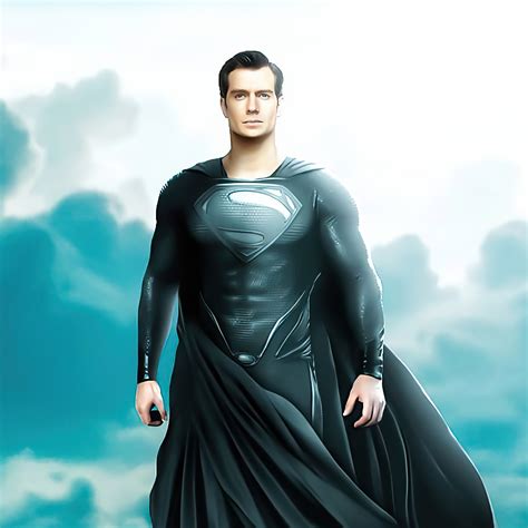 2048x2048 Black Superman Suit Henry Cavill Ipad Air HD 4k Wallpapers ...