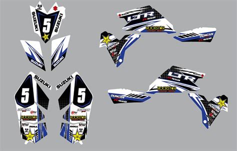 Purchase LTZR 450 LTR450 SUZUKI GRAPHICS KIT LTR ROCKSTAR in Miami ...