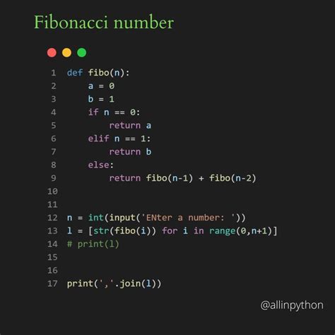 Python program to print fibonacci numbers – Artofit