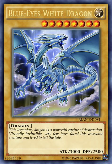 Blue-Eyes White Dragon by AlanMac95 on DeviantArt