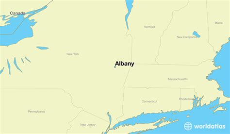 Map Of Albany Ny | Color 2018