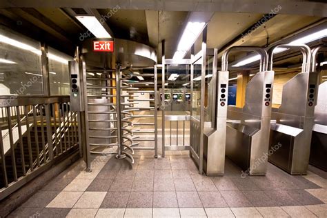 NYC Subway Turnstile Stock Photo by ©littleny 6168503