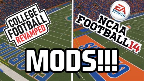 College Football Revamped - NCAA Football 14 Mods - YouTube