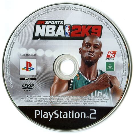 NBA 2K9 (2008) box cover art - MobyGames