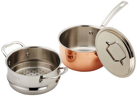 Cuisinart Copper Stainless Steel 11-Piece Cookware Set