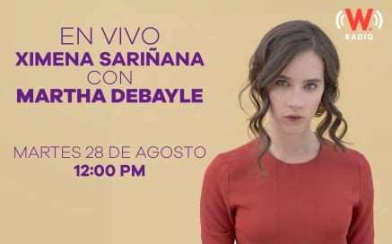 Martha Debayle | W Radio México