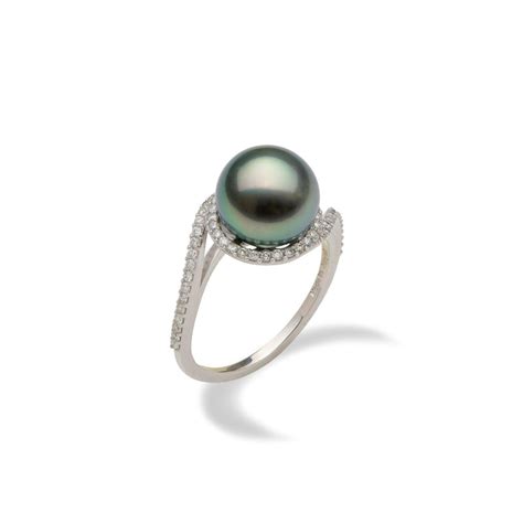 Shop Tahitian Black Pearl Jewelry Online, Black Pearls Tagged "rings"