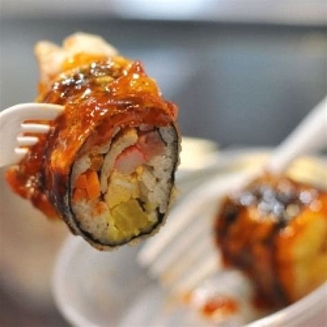 Deep-fried Sushi. Deep-fried sushi Korean-style #tryout #recipes Deep Fried Sushi, Korean Style ...