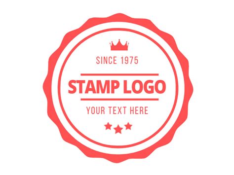 Rubber Stamp Logo MockoFUN