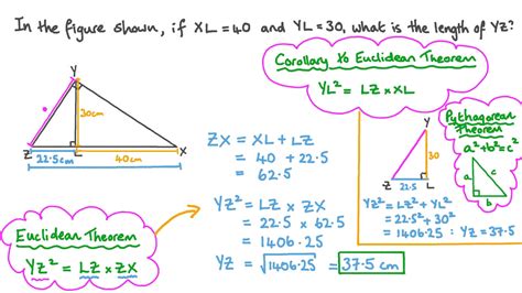 Question Video: Finding the Unknown Length in a Right-Angled Triangle ...