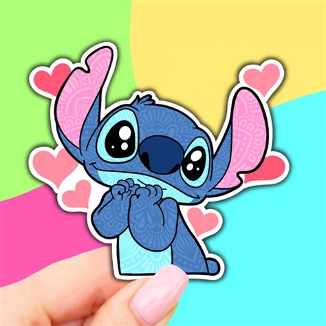 Lilo and stitch Stickers, Vinyl Stickers, Aesthetic stickers, car decal, water bottle sticker