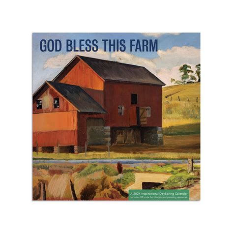 DaySpring - God Bless This Farm 2024 Wall Calendar: A 2024 ...