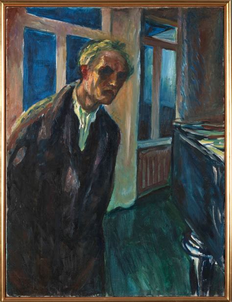 Munch: Self-Portrait (Old Age) | Edvard munch, Painting, Artist