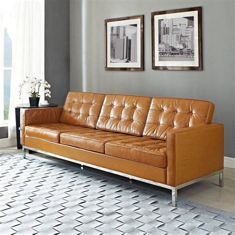 15 Best Ideas Camel Colored Leather Sofas