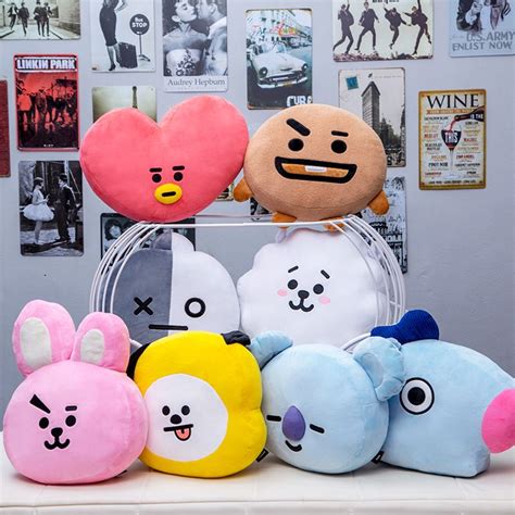 Bts Cartoon Plush Toys | ketisyars